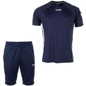 hummel Authentic Trainingsset Kids Donkerblauw
