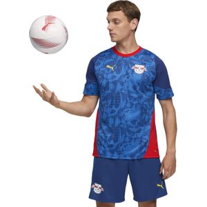 PUMA RB Leipzig Trainingsshirt 2025-2026 Blauw Donkerblauw Rood