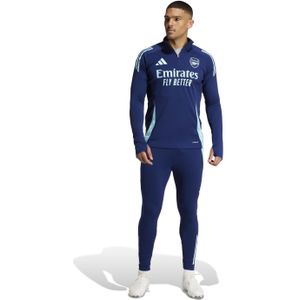 adidas Arsenal Trainingspak 1/4-Zip 2024-2025 Donkerblauw Lichtblauw