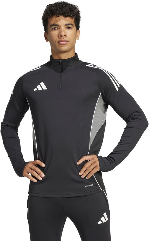 adidas - Tiro 25 Competition - Trainingstrui - Zwart - 1/4-Zip