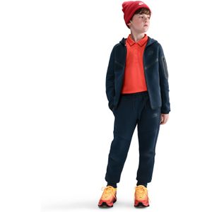 Nike Sportswear Tech Fleece Trainingspak Full-Zip Kids Donkerblauw Zwart