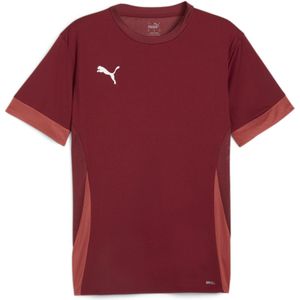 PUMA teamGOAL Matchday Voetbalshirt Bordeauxrood Wit