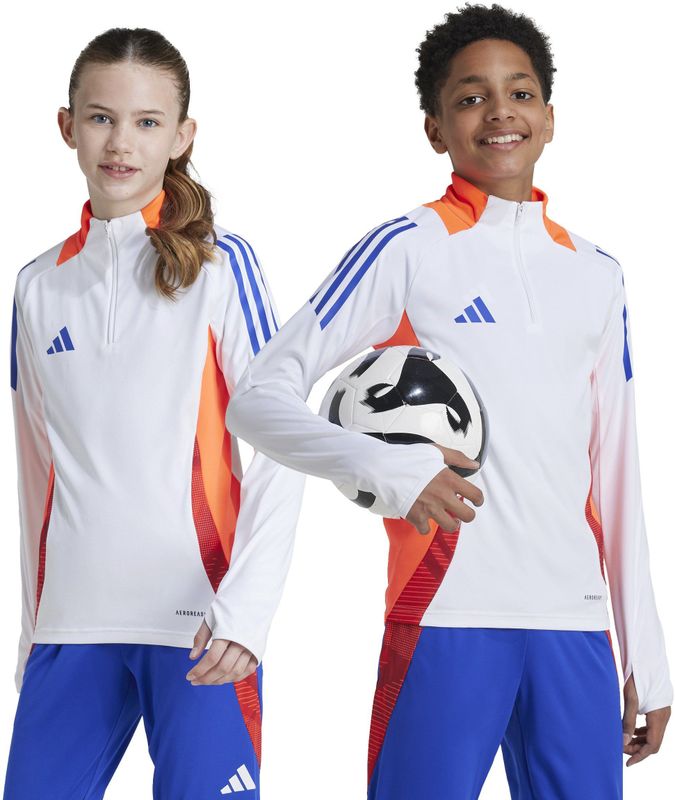adidas - Tiro 24 Trainingstrui - Wit Blauw Rood Oranje - 100% Gerecycled Polyester