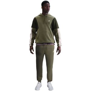 Nike Sportswear Club Fleece Joggingpak Hooded Olijfgroen Zwart