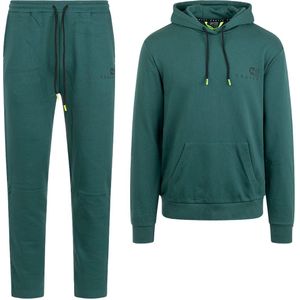 Cruyff Pro Hoodie Trainingspak Donkergroen Zwart Felgroen