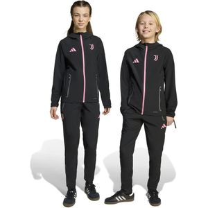 adidas Juventus Vis Tech Trainingspak Full-Zip Kids Zwart Roze