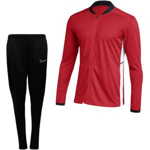 Nike Academy 25 Trainingspak Full-Zip Dames Rood Zwart Wit