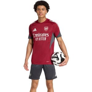 adidas Arsenal Trainingsset Europees 2025-2026 Rood Grijs Wit