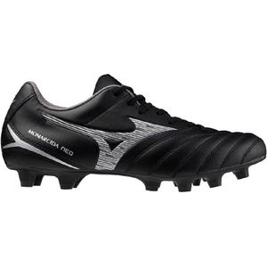 Mizuno Monarcida Neo III Select Gras Voetbalschoenen (FG) Zwart Zilver