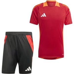adidas Tiro 24 Competition Trainingsset Rood Zwart