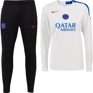 Nike Paris Saint-Germain Strike Trainingspak 2025-2026 Dames Wit Zwart Blauw Rood