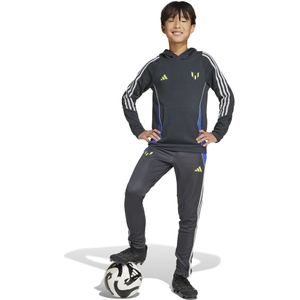 adidas Messi Hoodie Trainingspak Kids Donkergrijs Neongeel Blauw