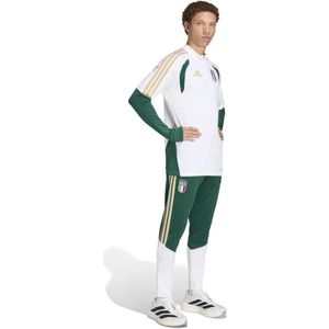 adidas Italië Trainingspak 1/4-Zip 2026-2028 Wit Groen