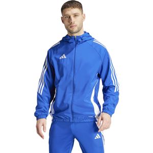 adidas Tiro 24 Windbreaker Blauw Wit