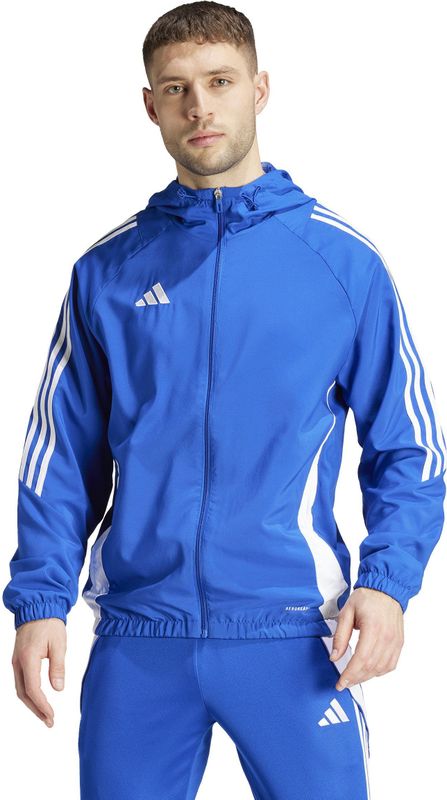 adidas - Tiro 24 - Windbreaker - Blauw - 100% Gerecycled Polyester