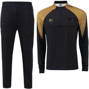 Cruyff - Mellite - Trainingspak - Zwart - 1/4-Zip - Kids