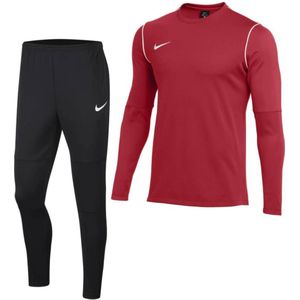 Nike Park 20 Crew Trainingspak Kids Rood Wit