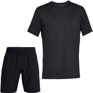 Under Armour Sportstyle Tech Wordmark Zomerset Zwart Wit