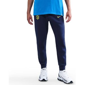 Nike Atletico Madrid Club Joggingbroek 2025-2026 Donkerblauw Felgeel