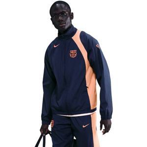 FC Barcelona Nike Football Total 90 voetbaltrainingsjack voor heren - Blauw