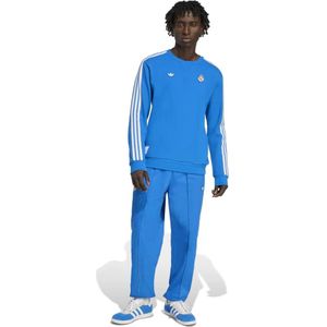 adidas Real Madrid Terrace Icons Crew Trainingspak Blauw Wit
