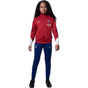 Nike Paris Saint-Germain x Jordan Strike Trainingspak Full-Zip 2024-2025 Kids Rood Blauw Wit