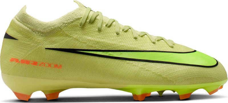 Nike Zoom Mercurial Vapor 16 Pro Gras Voetbalschoenen (FG) Kids Geel Neongeel Oranje