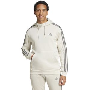 adidas - City Escape - Hoodie - Beige Donkergrijs - Fleece Materiaal