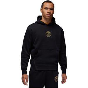 Nike Paris Saint-Germain X Jordan Fleece Hoodie 2023-2024 Zwart Donkergroen