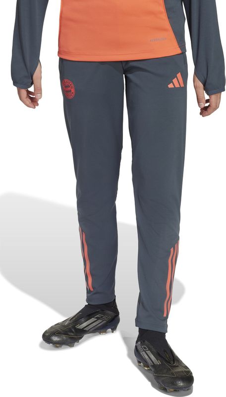 adidas - Bayern München - Trainingsbroek - Donkergrijs Oranje - 2025-2026 Kids
