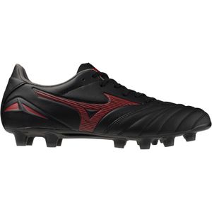 Mizuno MORELIA NEO IV PRO Voetbalschoenen Zwart/MORELIA 40th Rood/Zwart Dames/Heren Maat 39