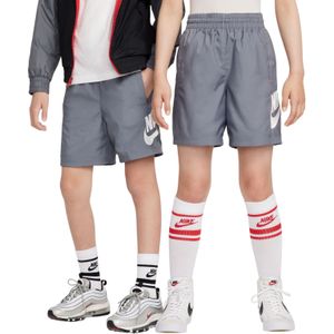 Nike Sportswear Club Broekje Woven Kids Grijs Wit