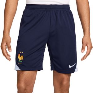 Nike Frankrijk Strike Trainingsbroekje 2024-2026 Donkerblauw Lichtblauw