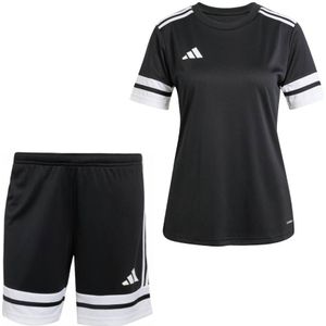 adidas Squadra 25 Voetbaltenue Dames Zwart Wit