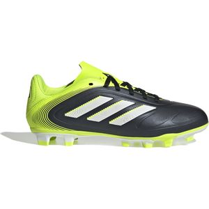 adidas Copa Pure III Club Gras / Kunstgras Voetbalschoenen (MG) Kids Zwart Wit Neongeel