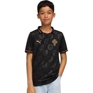 PUMA - Portugal 25/26 Special Edition Eusébio - Voetbalshirt - Zwart/Goud