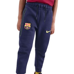 Nike - FC Barcelona Tech Fleece - Joggingbroek - Donkerpaars - 2025-2026 Kids