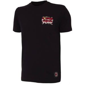 COPA AC Milan Coppa 2003 Team Embroidery T-Shirt Zwart