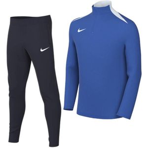 Nike Academy Pro 24 Trainingspak 1/4-Zip Kids Blauw Wit