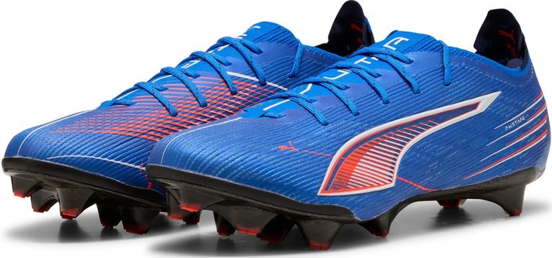 PUMA - ULTRA 6 CARBON FG - Voetbalschoenen - Blauw/Rood/Wit