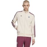 adidas - AFC Ajax Terrace Icons Track Top - Beige - Heren - Sportjack