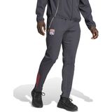 adidas - Olympique Lyon Presentation Track Pants - Grey - Gerecycled Polyester