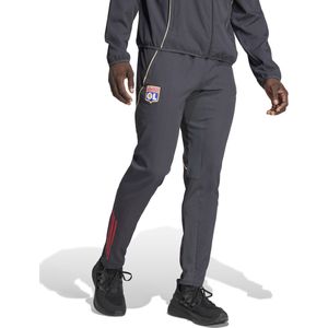 adidas - Olympique Lyon Presentation Track Pants - Grey - Gerecycled Polyester