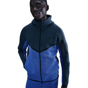 Nike - Fleece Full-Zip Windrunner - Hoodie - Blauw