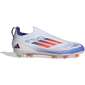 adidas F50 Pro Veterloze Gras Voetbalschoenen (FG) Kids Wit Rood Blauw