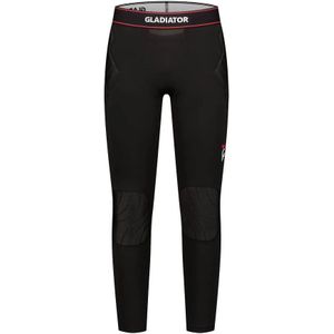 Gladiator Sports Padded Legging Kids Zwart Rood Wit