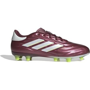 adidas Copa Pure 2 Pro Gras Voetbalschoenen (FG) Bordeauxrood Wit Geel