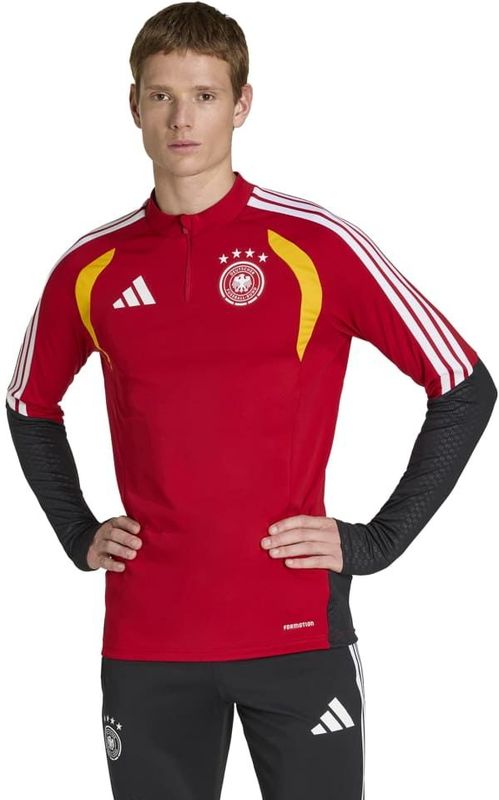adidas Duitsland Trainingstrui 1/4-Zip 2026-2028 Donkerrood