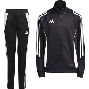 adidas Tiro 24 Trainingspak Kids Zwart Wit