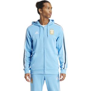 adidas Argentinië DNA Hooded Vest 2024-2026 Lichtblauw Wit Zwart